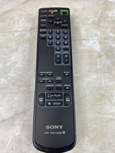 SONY VCR Remote Control RMT-V182B for SLV660 SLV660HF SLV660HHF ...
