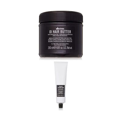 Davines Oi Hair Butter, 8.8 Fl Oz Perfectly Hydrated Hair and Hands Set