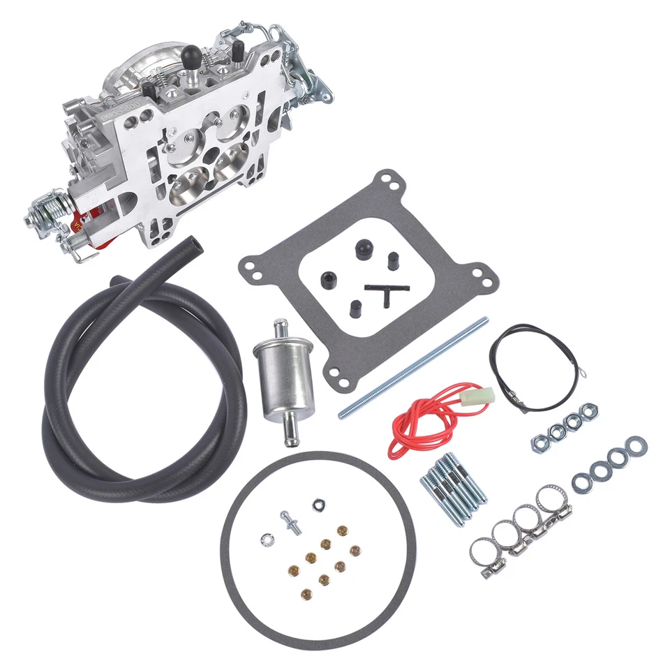 Carburador de 4 barriles de diámetro cuadrado 600 CFM para 9905 Performer Series con obturador manual Foto 3 de 4