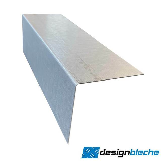 Stahl Blech verzinkt 1mm 90° L-Profil Kantenschutz Leiste Stahl Eckschutzprofil