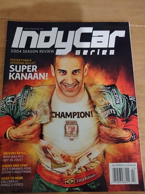 INDYCAR Series Mag #5 Tony Kanaan/Scott Dixon/Thiago Medros/Bobby Rahal