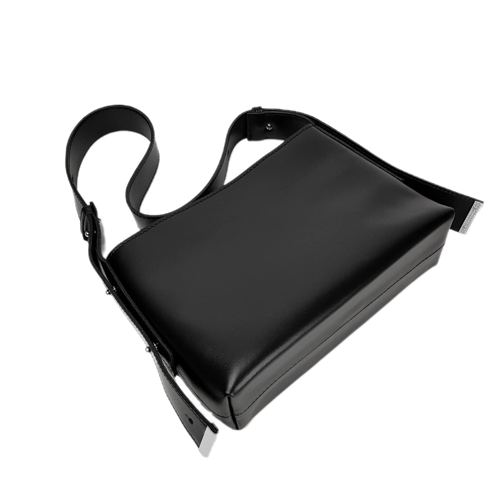 COACH Borsa donna a mano VERA PELLE borsa nera tracolla Laidies borsetta fatta a mano