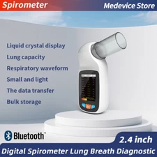 Digital Spirometer Lung Breathing Diagnostic Vitalograph Spirometry with Softwar