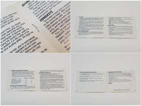 Defender of the Crown Nintendo NES Box and Manual Only *damage