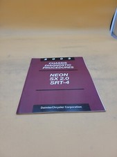 2003 DODGE NEON SX 2.0 SRT-4 CHASSIS DIAGNOSTIC PROCEDURES GUIDE MANUAL BOOK 