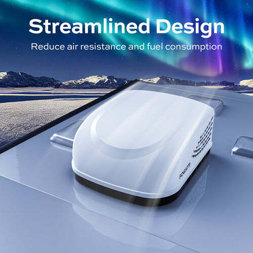 FOGATTI Heat&Cool RV Rooftop Air Conditioner 15,000 BTU Camper Non-Ducted RV AC