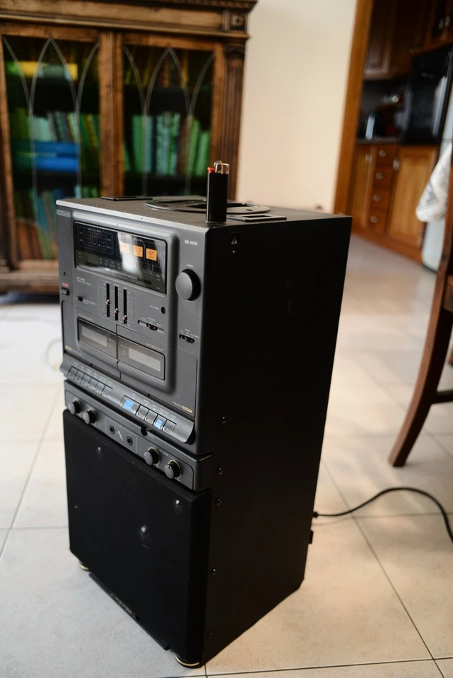 Amplificatore + doppia cassetta + cassa audio - Immagine 3 di 4