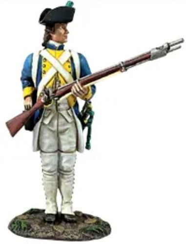 William Britain 16184 French Royal Deux-Ponts Standing Reaching for Cartridge