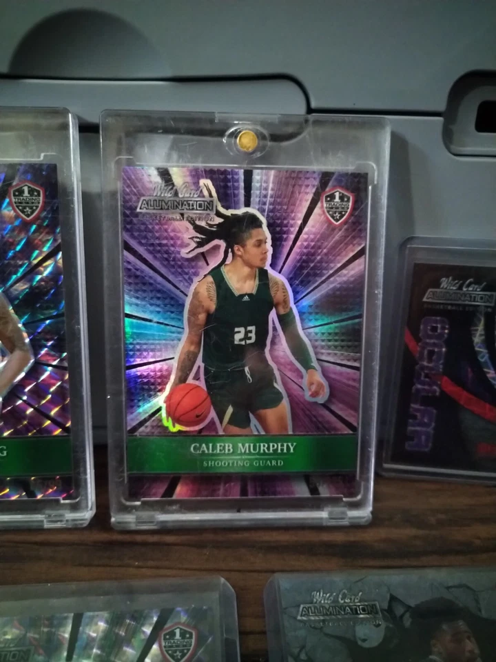 2021-22 Wild Card Alumination NBA Lot-inc Light Show Red #LS-16 Josh Giddey (RC) - Image 3 of 4