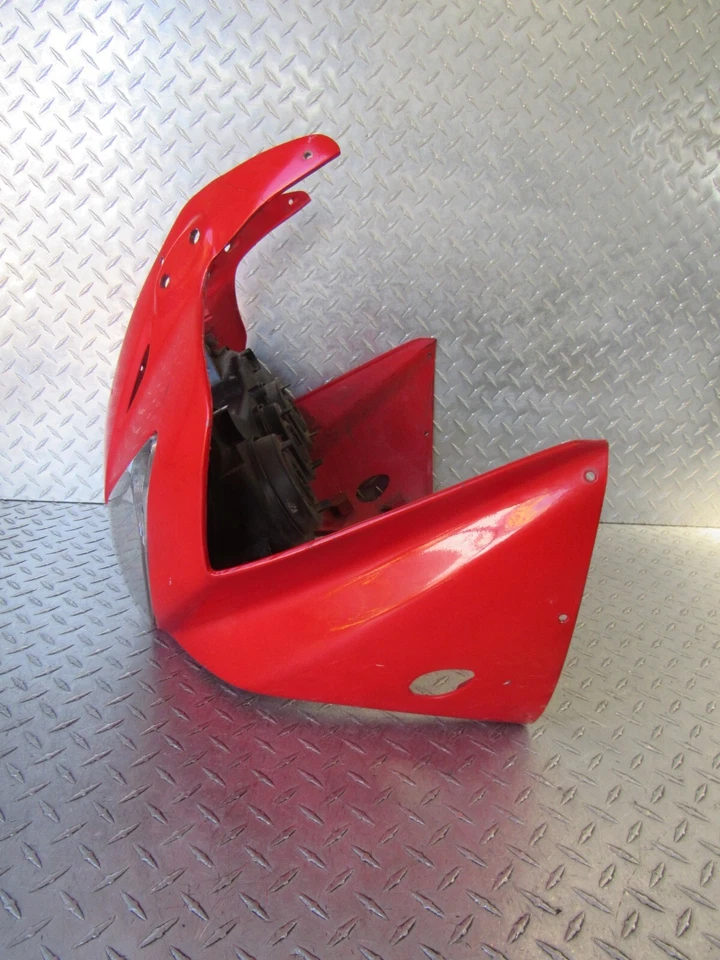 2000 2001 00 01 HONDA CBR900RR CBR 900 CBR 929 CARENADO SUPERIOR DELANTERO Y FARO Foto 3 de 4