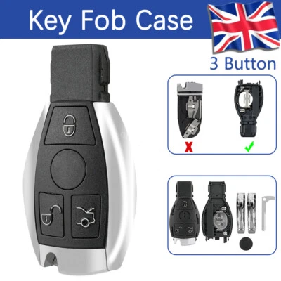 For Mercedes Benz A E G CLK Class Sprinter Viano Vito BGA Remote Key Fob Case 3B