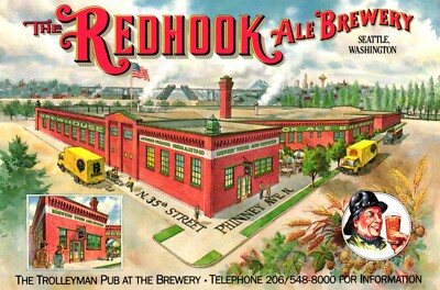 Redhook Ale Brewery Seattle Washington Postcard