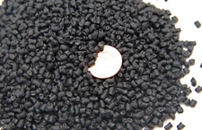 10 lbs Black Plastic floating pellets beads