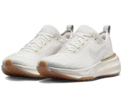 Nike ZoomX Invincible Run FK 3 Bone Ivory Womens US 8 Running Shoes New  