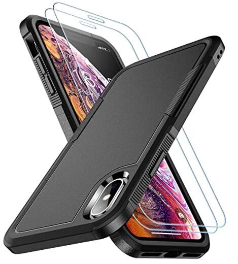 for iPhone Xs Max Case, [10 FT Military Grade Drop Protection] [Non Black