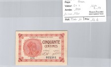 Chambre De Commerce de Paris 50 Cents 1920 Series A.14 N° 012.261