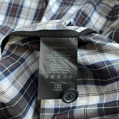 Chaqueta de bombardero ligera a cuadros a cuadros BlackBarrett de Neil Barrett - Imagen 18 de 20