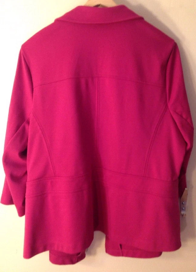 Women's 3X Pink Blazer - Image 4 of 4