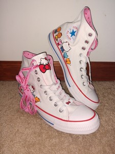 Converse x Hello Kitty Chuck Taylor All Star White High Top