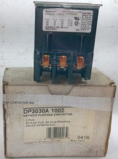 1 NEW HONEYWELL DP3030A 1002 DEFINITE PURPOSE CONTACTOR NIB  MAKE OFFER  