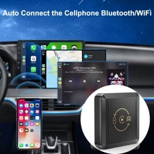 Wireless CarPlay & Android Auto AI Box Media Player WiFi Bluetooth High Speed