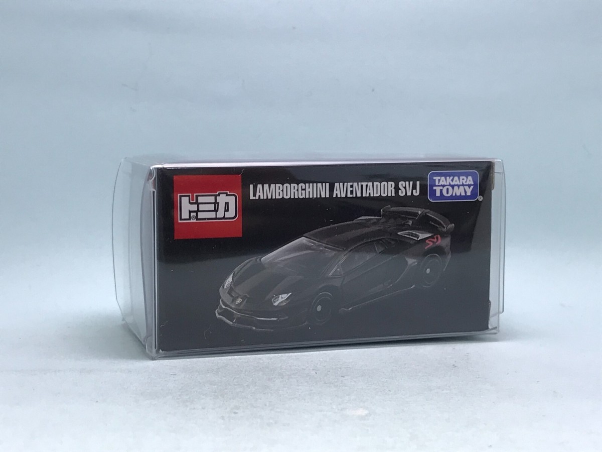 TOMICA ASIA LIMITED 1/68 # LAMBORGHINI AVENTADOR SVJ BLACK | eBay