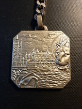 Medaglia SU e ZO PER I PONTI VENEZIA 11° edizione 1985 Leone San Marco