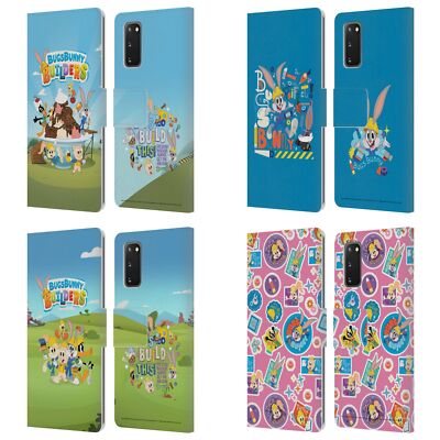 BUGS BUNNY BUILDERS GRAPHICS BRIEFTASCHE HUELLE AUS LEDER FÜR SAMSUNG HANDYS 1