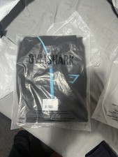 Gymshark Onyx V5 Onyx Grey (Black/Blue) - Large - Brand New 