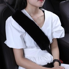 13.4inch Fluffy Sheepskin Seat Belt Cover Pads Seatbelt Cushions Fuzzy So... 13.4inch Fluffy Sheepskin Seat Belt Cover Pads Seatbelt Cushions Fuzzy So...