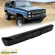 Front Bumper Face Bar Black For Chevrolet Blazergmc Ck Series 83-91 14023494