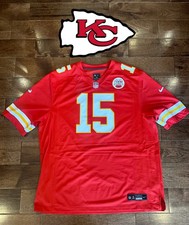 Patrick Mahomes Nike NFL Jersey With American League Patch Lamar Hunt
