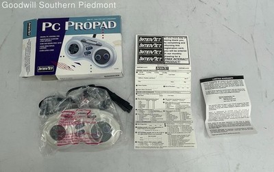 InterAct SV-230 Vintage PC Wired Gamepad Controller - Open Box