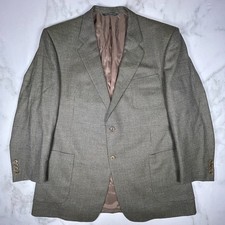 Coppley Ermenegildo Zegna Mens 100 Wool Sport Coat Blazer Jacket US Size 48T