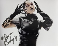 SARA LANDRY SIGNED 8x10 PHOTO DJ AUTOGRAPH AUTHENTIC COA