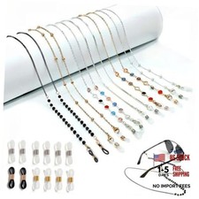 Glasses Chain for Women Eyeglass Chains Beaded Eye Glasses Strap Holders