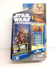 Star Wars Clone Wars Clone Commander Jet 3 3 4 Figure CW38