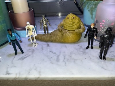 Jabba the Hutt STAR WARS  Kenner 83 Hk , Konvolut , 5 Original Figuren