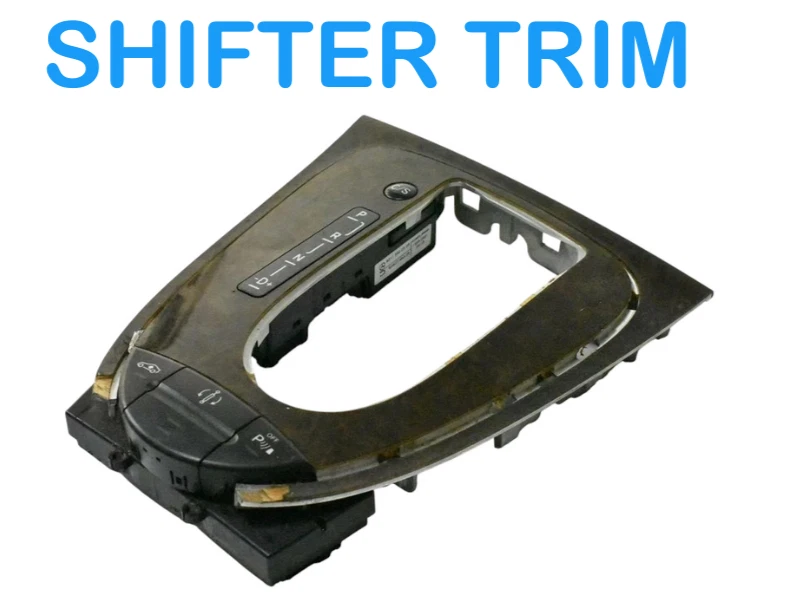 06-11 Mercedes CLS550 CLS500 console central moldura acabamento câmbio A2196801036 fabricante de equipamento original - Imagem 3 de 4