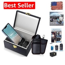 Faraday Box with Faraday Bags for Car Keys, Car Key Signal Blocking Box, Keyl...