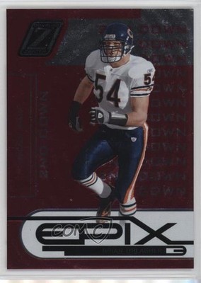 2005 Donruss Zenith Epix 2nd Down Red 124/150 Brian Urlacher #E-4 HOF 1nf5