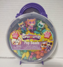 Pop Beads - Disney Jr Super Kitties - Kids Crafts Jewelry Bracelets Gift Set New