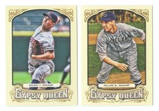 2014 Topps Gypsy Queen - CLEVELAND INDIANS Team Set