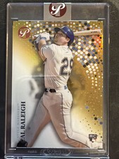 Cal Raleigh 2022 Topps Pristine GOLD REFRACTOR 21/50 RC ROOKIE *Sealed*