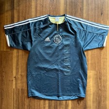 Vintage Ajax Amsterdam 03/04 Away Jersey Jersey Size L adidas M