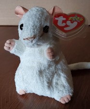 Ty Beanie Baby - CHEEZER the White Mouse 5 Inch MWMTs Stuffed Animal Toy