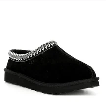 AUTHENTIC🔥UGG Tasman II Suede Signature Logo Detail Slippers Women's - Medium