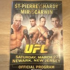 UFC 111 Official Program SIGNED DIAZ,Mir,Carwin,Hardy, Edgar,Gracie,Cain,Riddle — photo 1