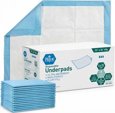 High Absorbency Liners -Disposable Underpads 23'' X 36''