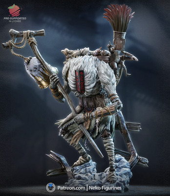 Monoco - Clair Obscur - Resin Figure Unpainted/Painted 3D Print Model Kit Statue